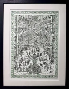 Bespoke Framing for Large Limited Edition Art Prints