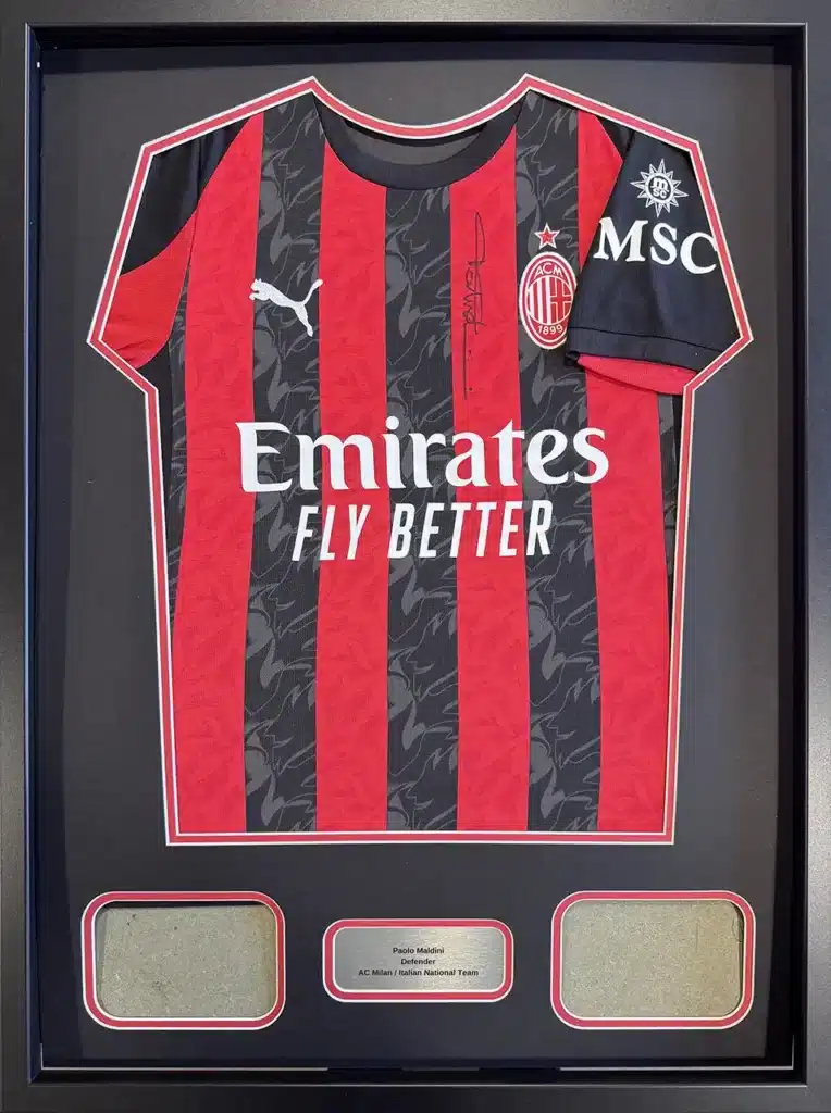 Football Shirt Framing for Charity Event | Bespoke Framing in Orpington – Frameation