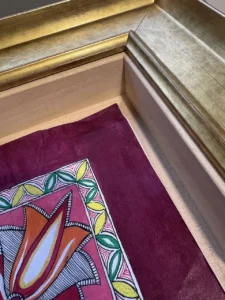 Large Artwork Box Frame | Indian Ink Drawing Framing in Orpington – Frameation