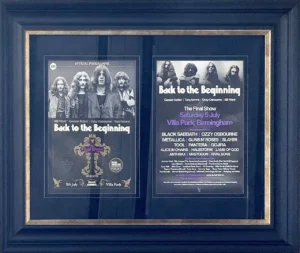 Ozzy Osbourne Memorabilia Framing | Bespoke Framing in Orpington – Frameation